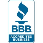 BBB Accredited Business logo.