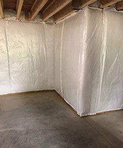 insulated basement walls