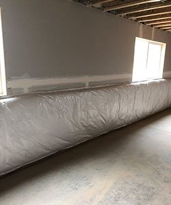 basement with insulation