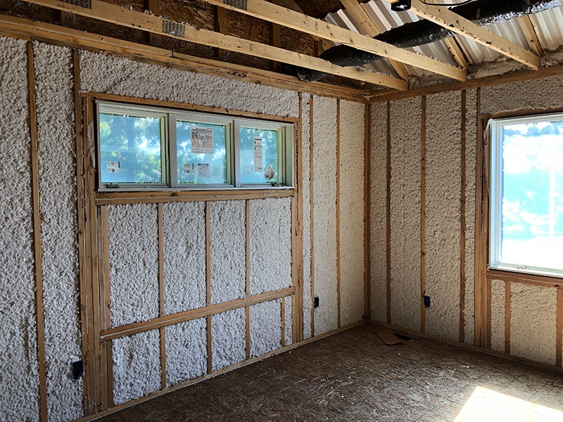 JM Spider insulation project