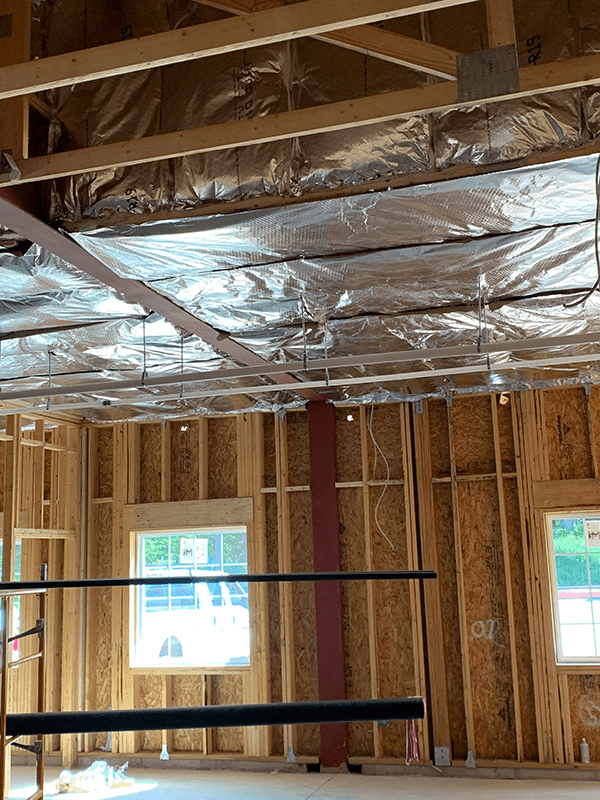 Commercial insulation project