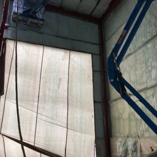 spray foam commercial insulation installation