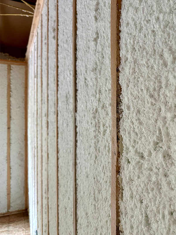 Hybrid insulation system in new residential construction